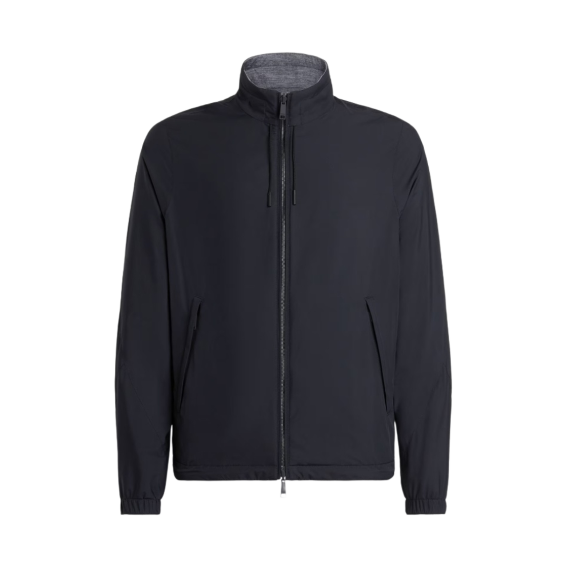 제냐 테크니컬 패브릭 리버시블 브레자 블루종 네이비 블루 그레이(Zegna Technical Fabric Reversible Brezza Blouson Navy Blue Grey)