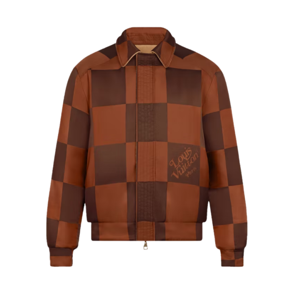 루이비통 x 니고 리버시블 자이언트 다미에 봄버 카멜