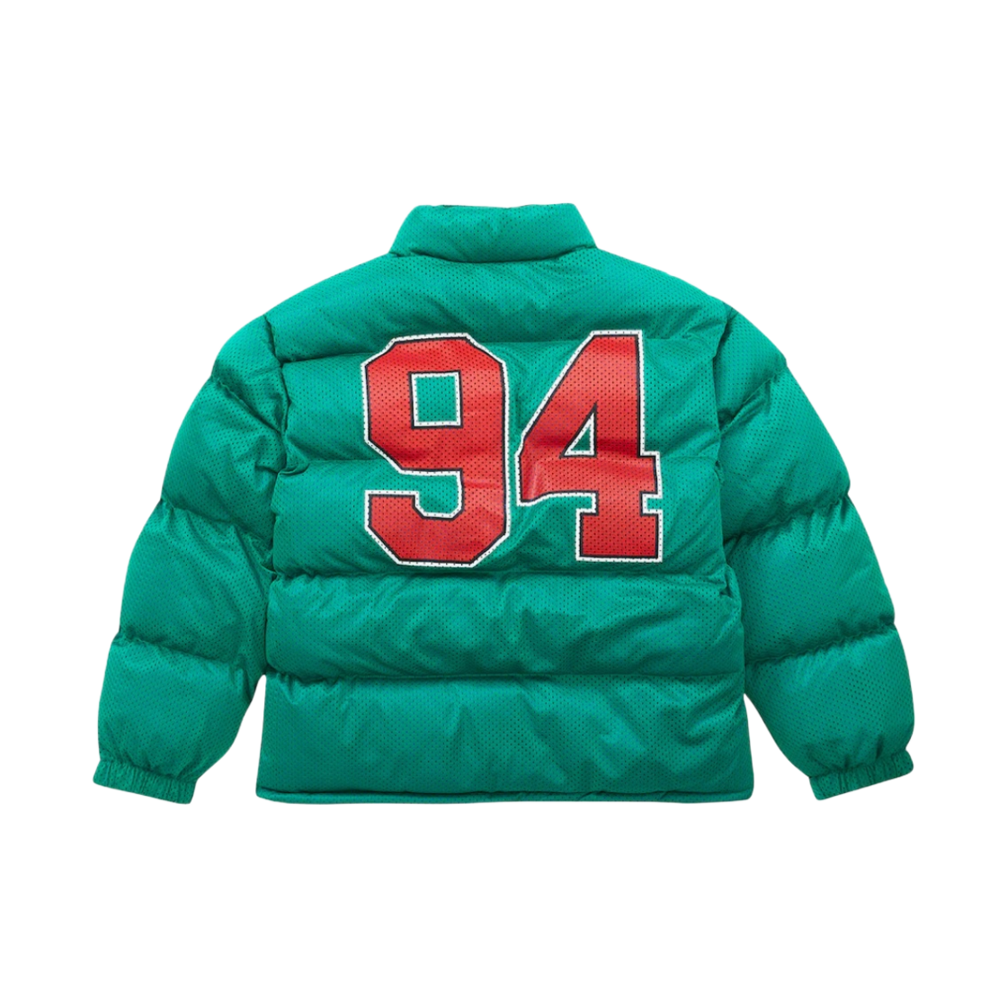 슈프림 메쉬 저지 퍼퍼 자켓 그린 - 23SS(Supreme Mesh Jersey Puffer Jacket Green - 23SS) - 3