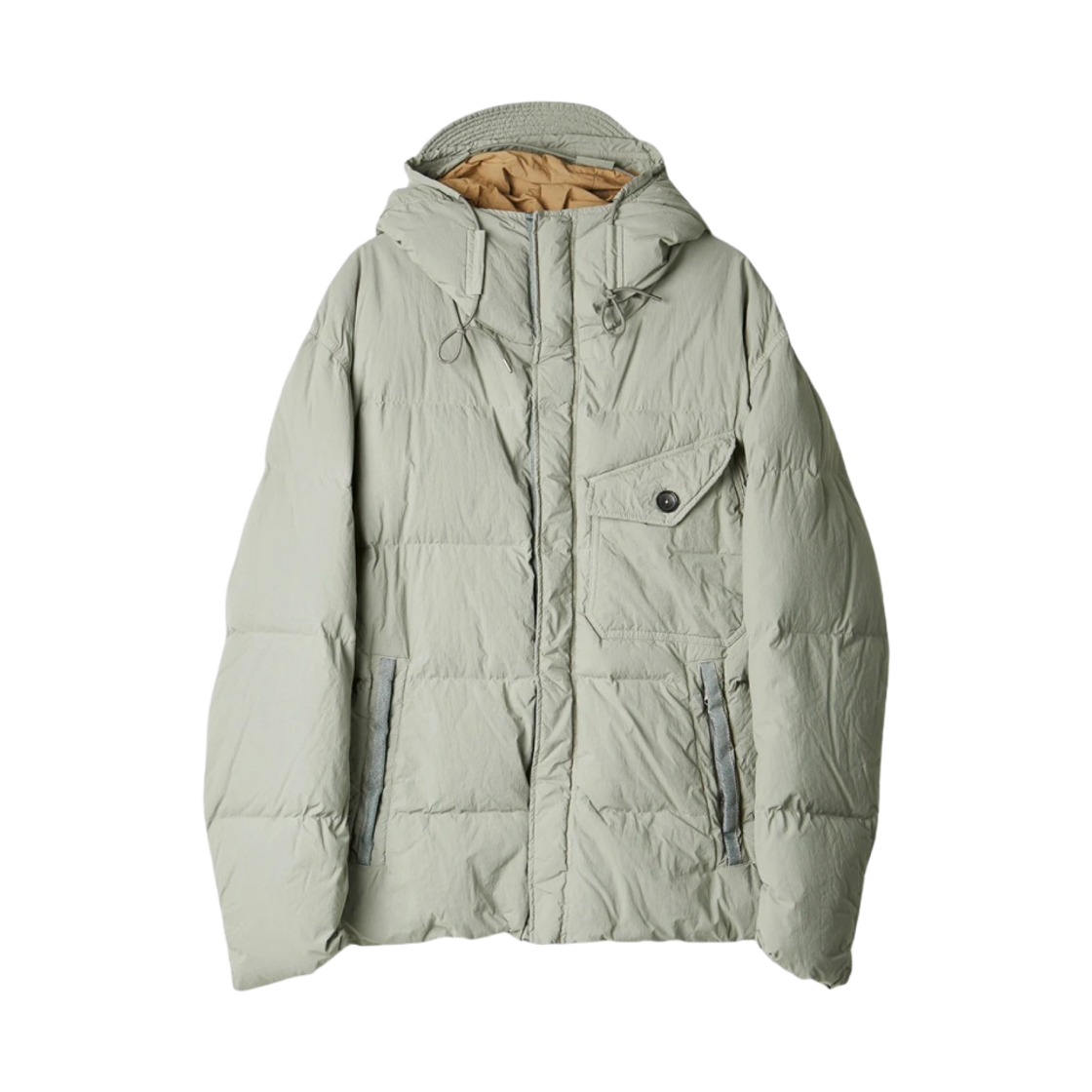 21CTCUC03126-003780-661 Ten C Survival Down Jacket Grey