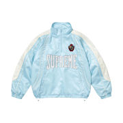 Supreme Satin Piping Pullover Light Blue - 25SS