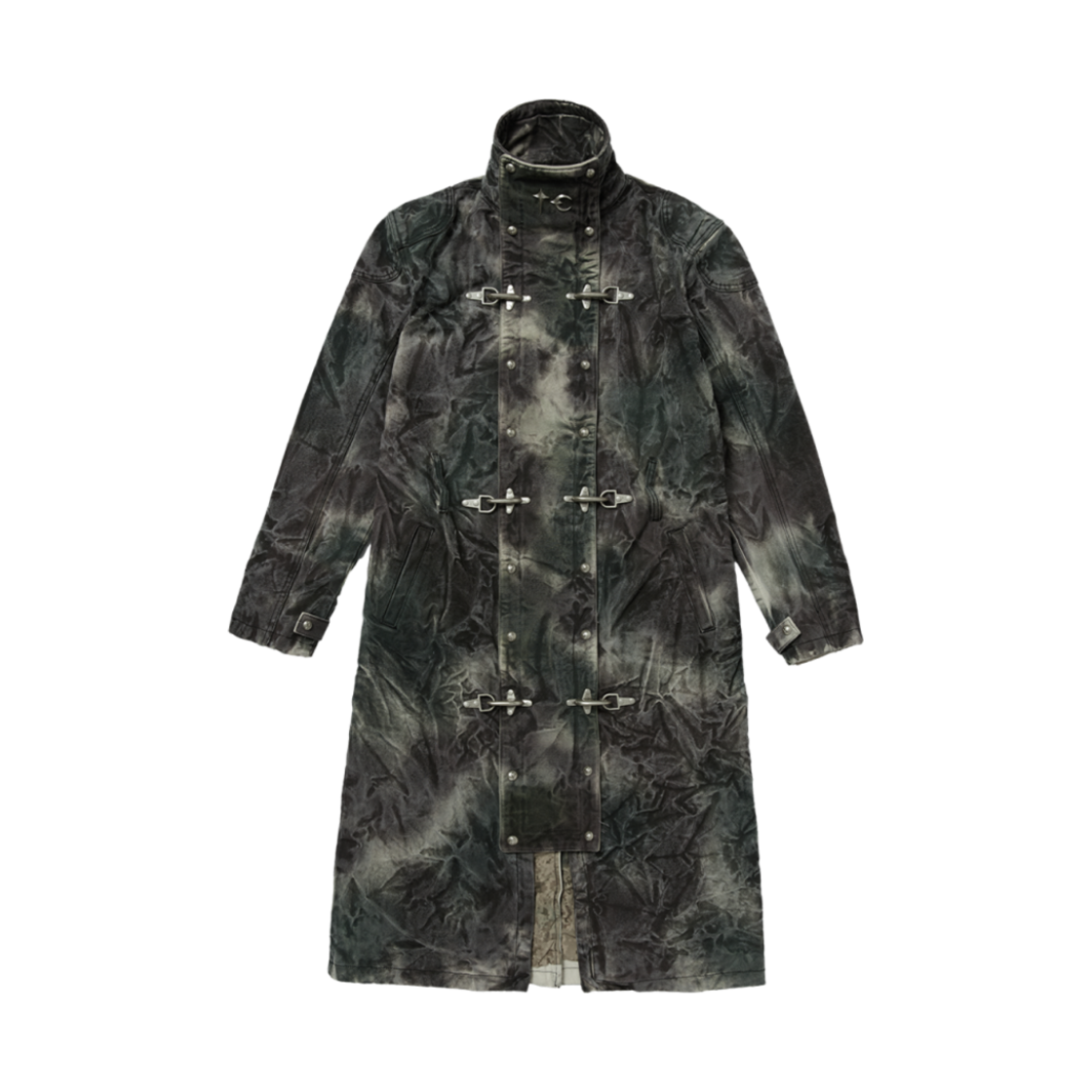 떠그 클럽 바이오 솔져 데님 트렌치 코트 카모