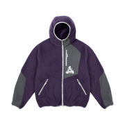 Palace Therma Fleece Jacket Purp - 24FW