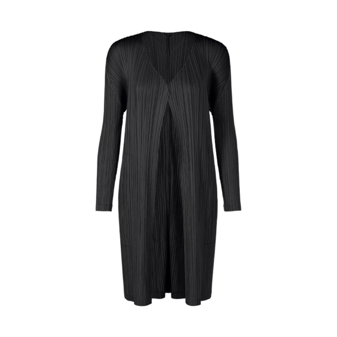 JA114-15 (W) Pleats Please Issey Miyake MC January Coat Black