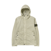 Stone Island 4100092 Crinkle Reps R-NY Wind Resistant Anti Drop Hooded Jacket Sand - 25SS