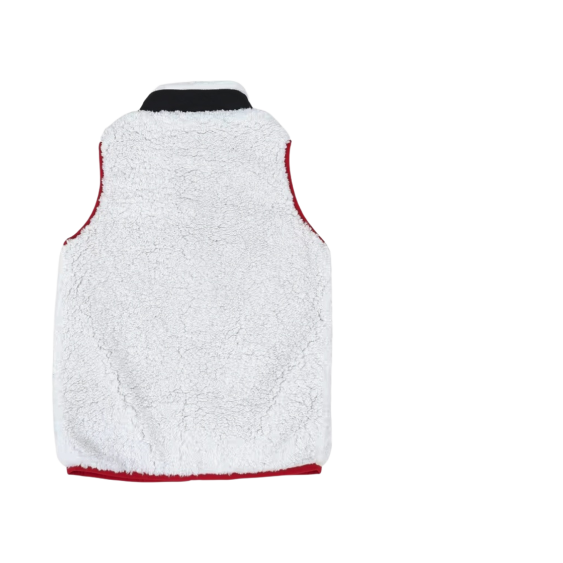 (키즈) 조던 쉐르파 플리스 풀 집 베스트 세일((Kids) Jordan Sherpa Fleece Full Zip Vest Sail) - 2