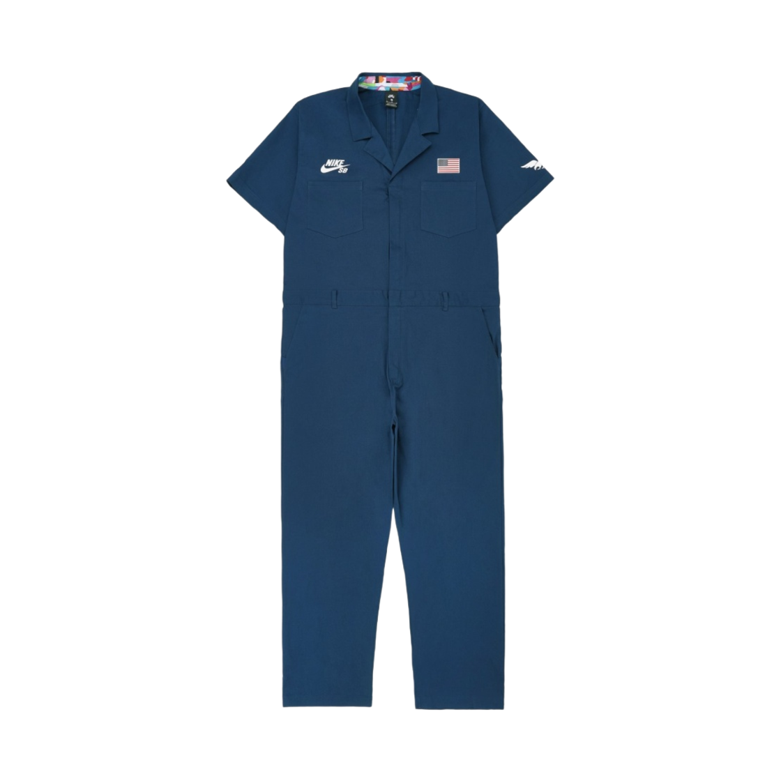 나이키 x 파라 SB 팀 USA 커버롤 브레이브 블루 - 아시아(Nike x Parra SB Team USA Coveralls Brave Blue - Asia)