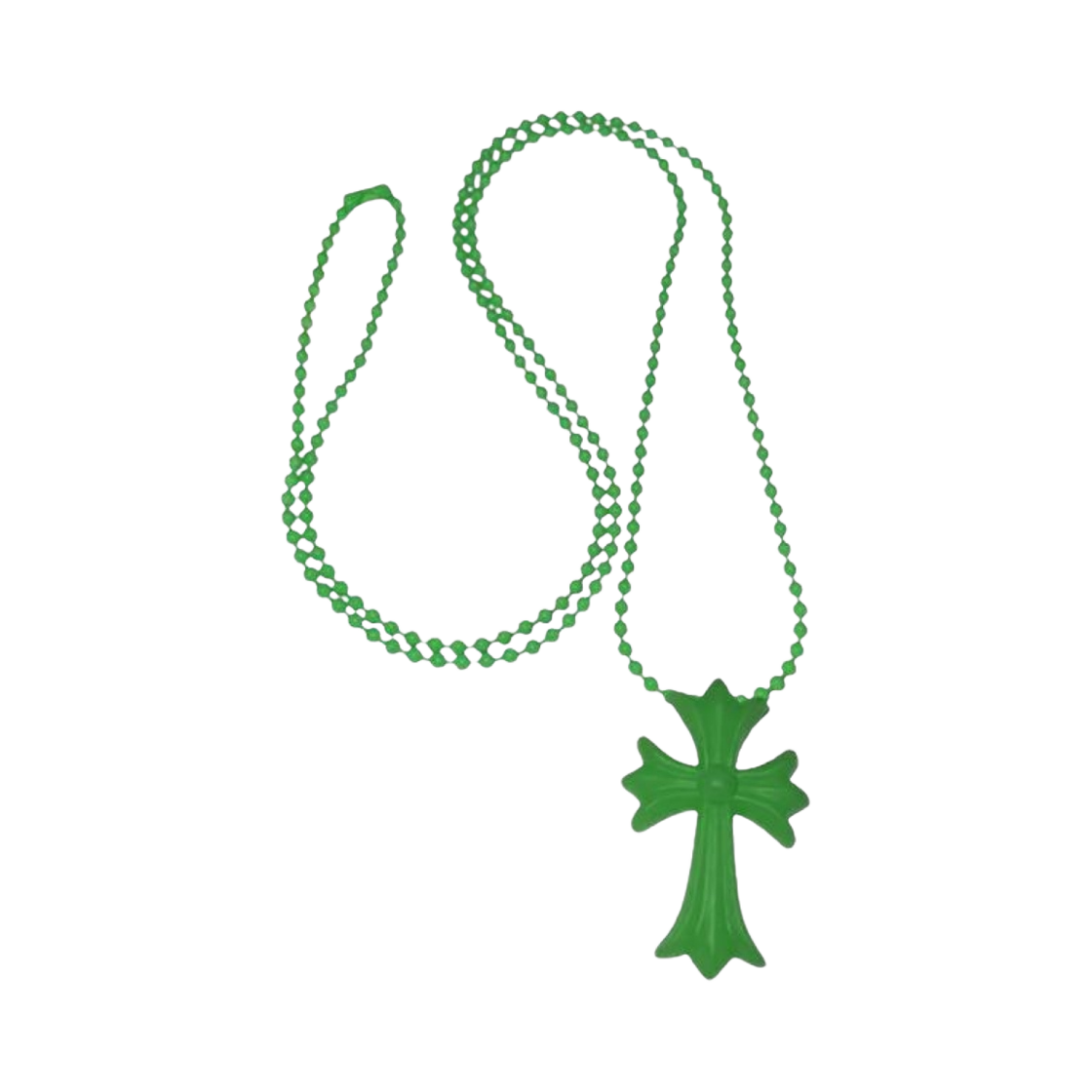 크롬하츠 실리크롬 CH 크로스 펜던트 그린 2022 | Chrome Hearts