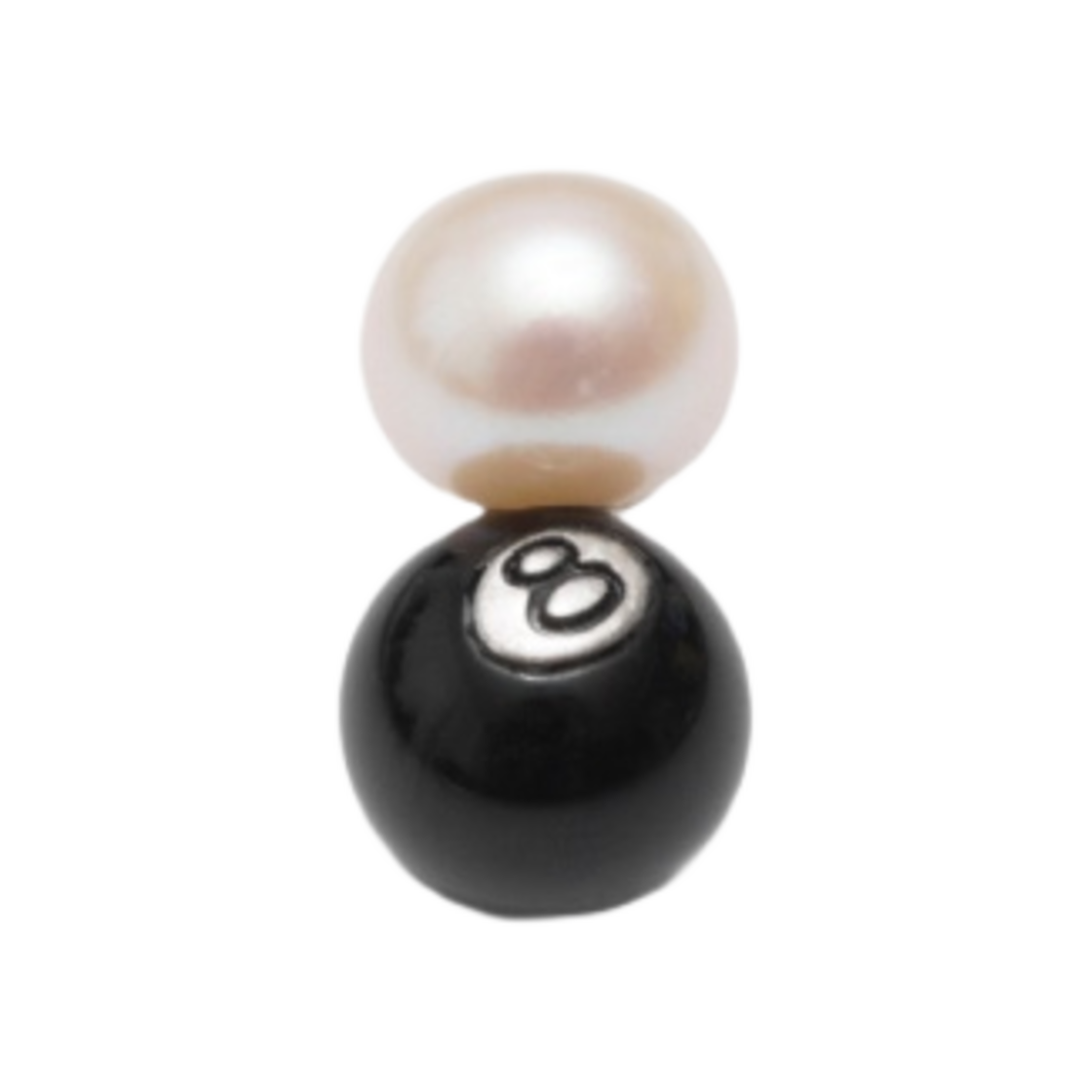 스투시 8 볼 이어링 스털링 실버(Stussy 8 Ball Earring Sterling Silver) - 2