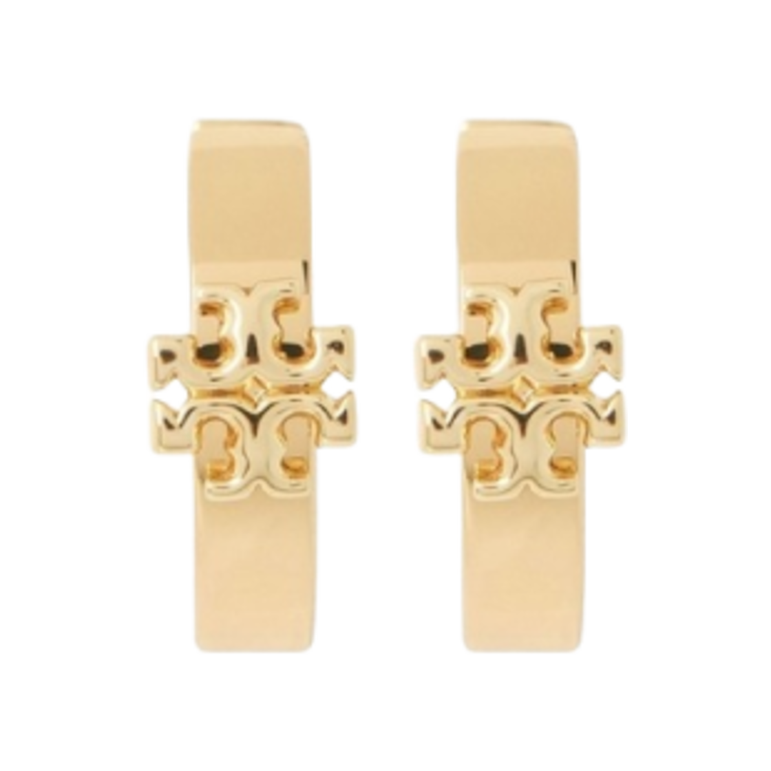 (W) 토리버치 키라 허기 이어링 토리 골드((W) Tory Burch Kira Huggie Earring Tory Gold) - 1