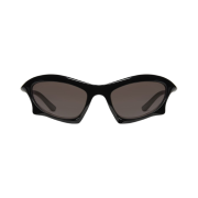 Balenciaga Bat Rectangle Sunglasses Black