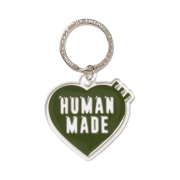 Human Made Heart Keyring Olive Drab