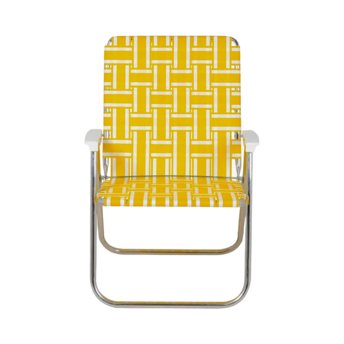 론 체어 매그넘 체어 옐로우 화이트(Lawn Chair Magnum Chair Yellow White)