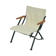 Snow Peak Low Chair Short Ivory