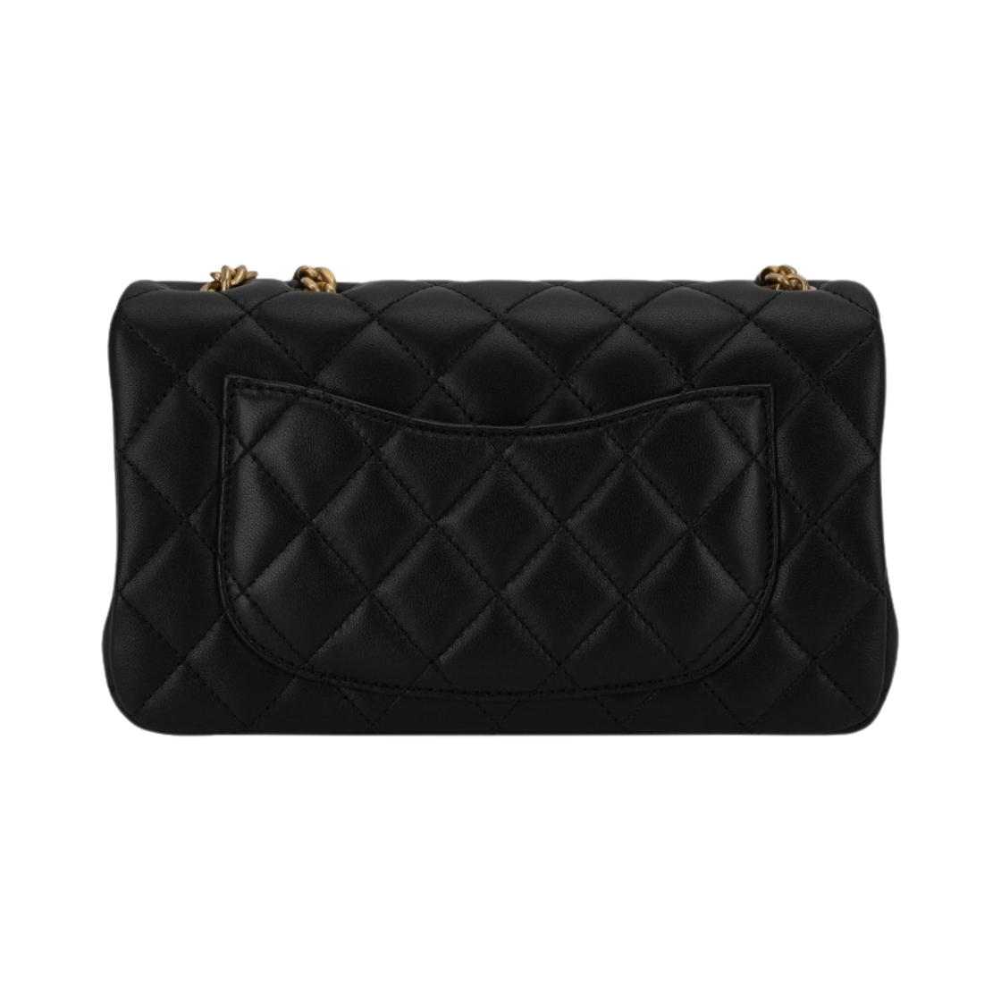 샤넬 미니 플랩백 램스킨 & 골드 메탈 블랙(Chanel Mini Flap Bag Lambskin & Gold Black) - 2