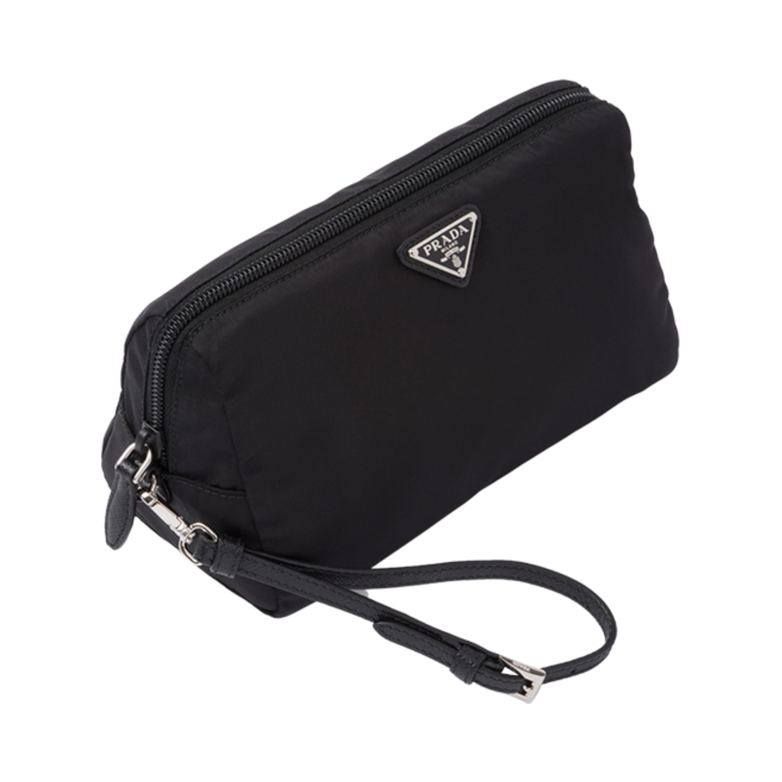 프라다 리나일론 파우치 블랙(Prada Re-Nylon Pouch Black) - 2