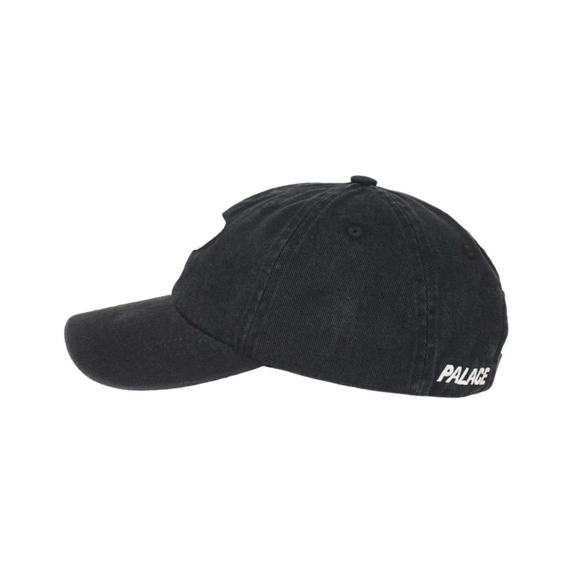 팔라스 워시드 트윌 P 6-패널 캡 블랙- 22SS(Palace Washed Twill P 6-Panel Black - 22SS) - 3