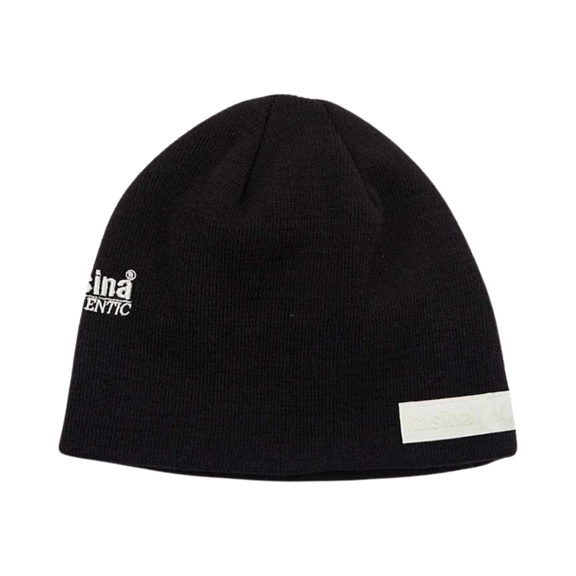 KA24SMHTLBK Kasina Authentic Logo Beanie Black