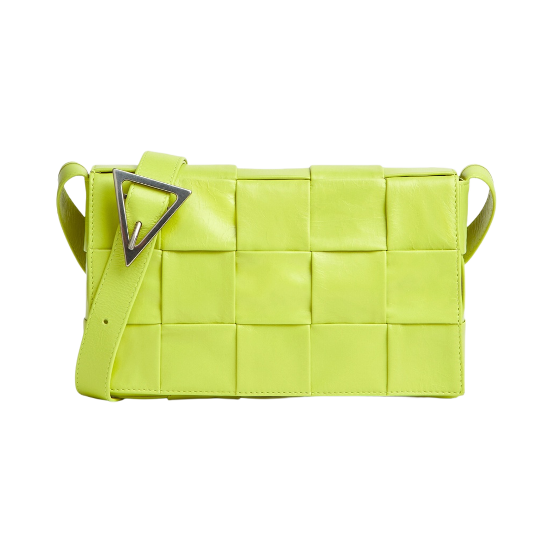 보테가 베네타 레더 카세트백 키위