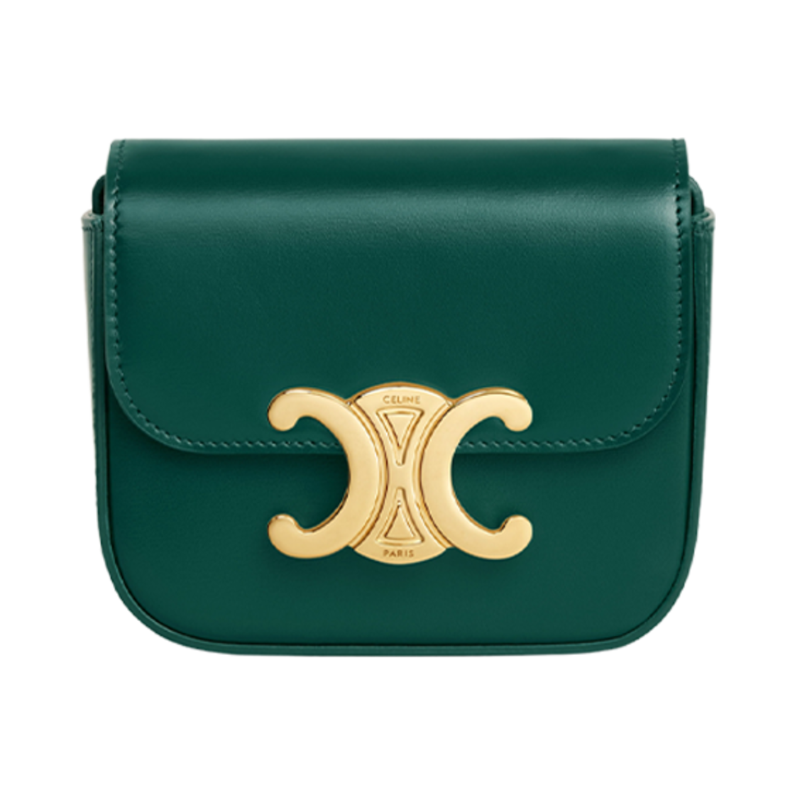 셀린느 미니 클로드 샤이니 카프스킨 레이싱 그린(Celine Mini Claude in Shiny Calfskin Racing Green) - 1