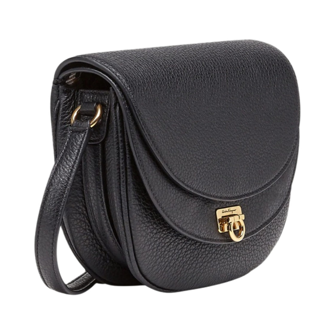 페라가모 간치니 크로스바디백 블랙(Ferragamo Gancini Crossbody Bag Black) - 2
