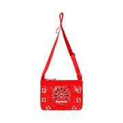 Supreme Bandana Tarp Side Bag Red - 21SS