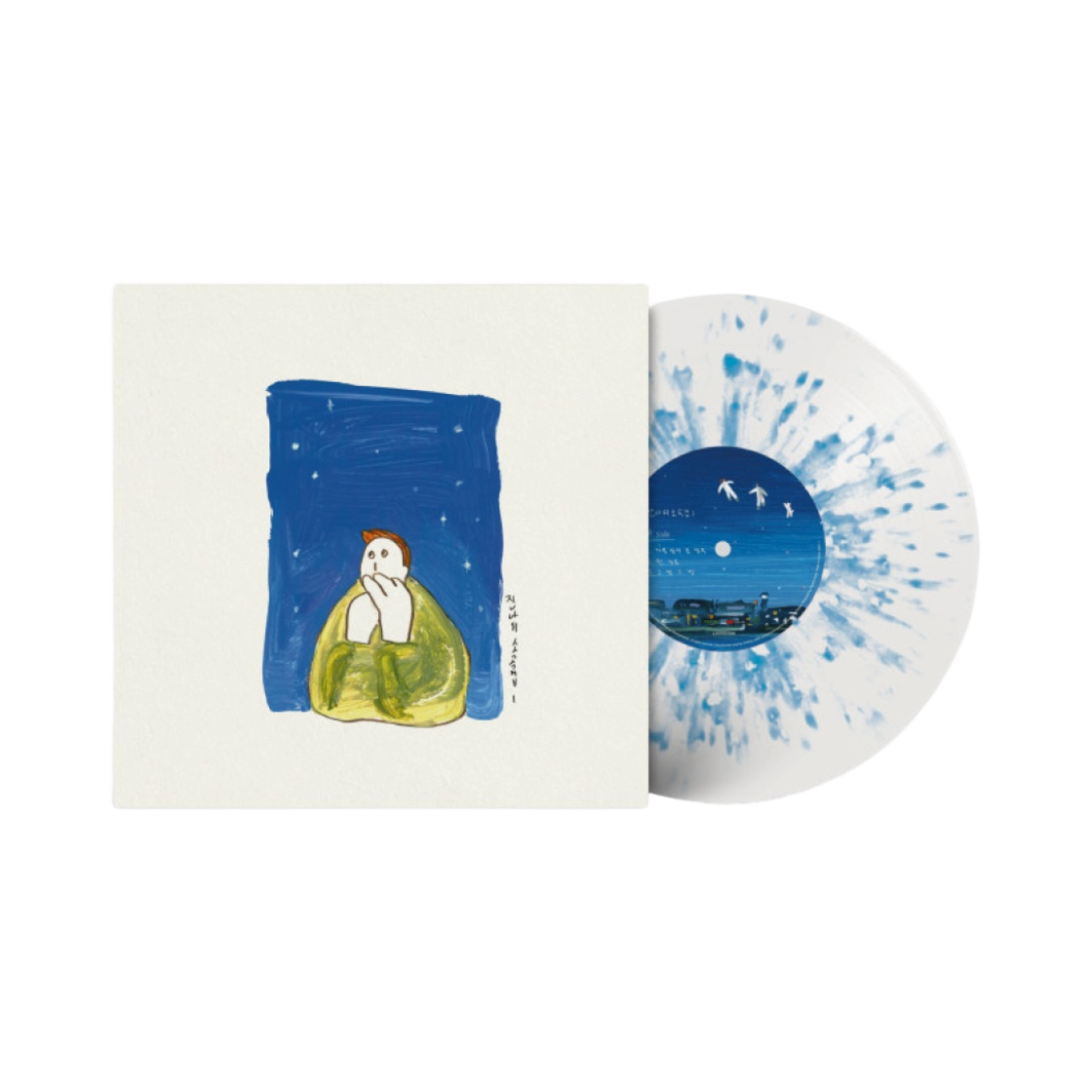잔나비 소곡집 I LP 화이트 & 블루 스플레터 믹스(Jannabi's Small Pieces I LP White & Blue Splatter Mix)