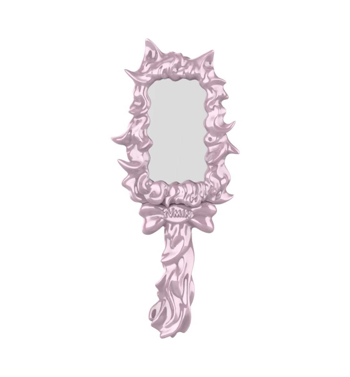 - Yvmin Cat toy Metal Cat Hanging Mirror Pink