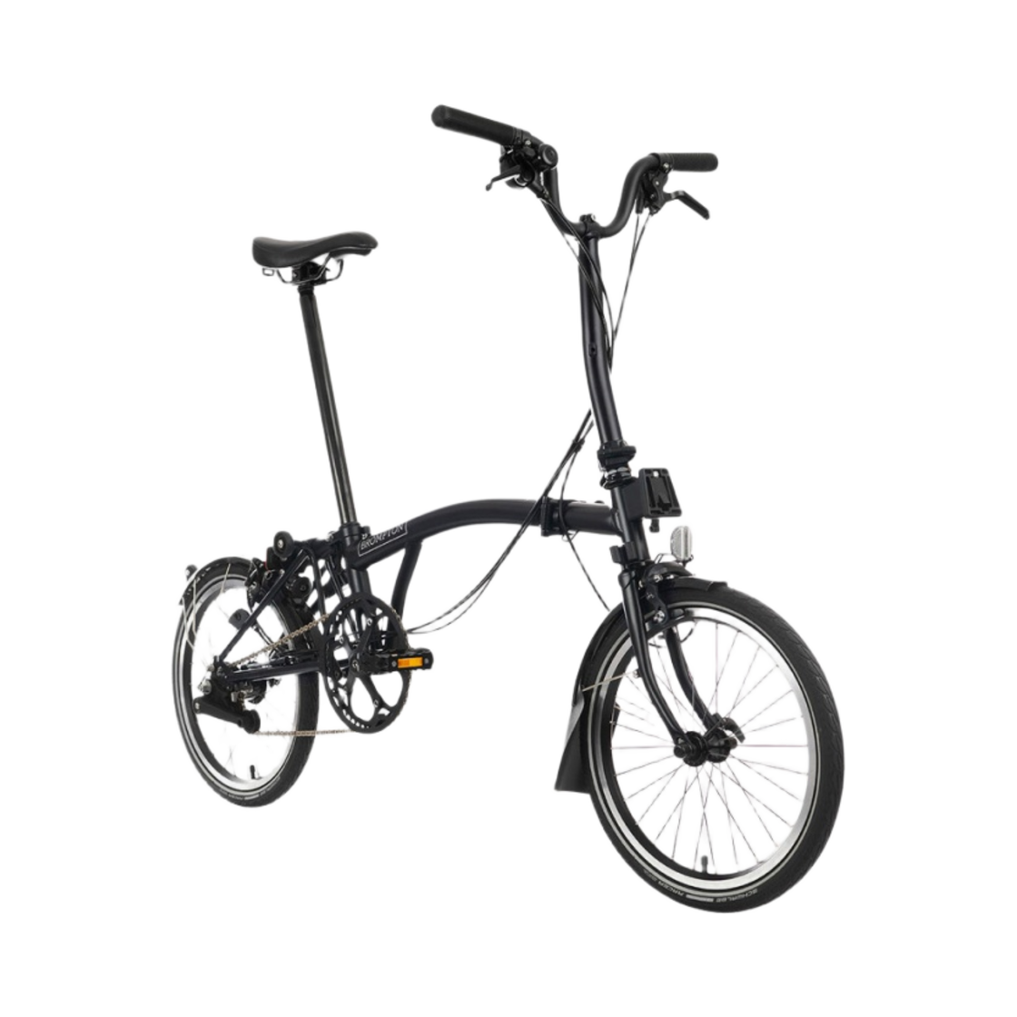브롬톤 C 라인 어반 2 스피드 블랙(Brompton C Line Urban 2 Speed Black) - 2