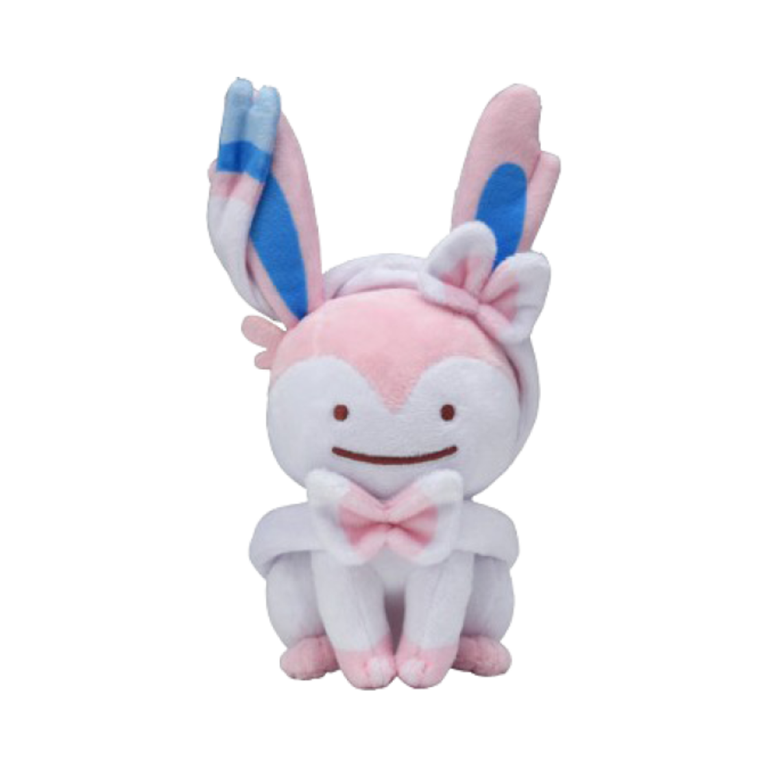 포켓몬 센터 플러시 메타몽의 타임 캡슐 메타몽 님피아(Pokemon Center Plush Ditto's Time Capsule Ditto Sylveon)