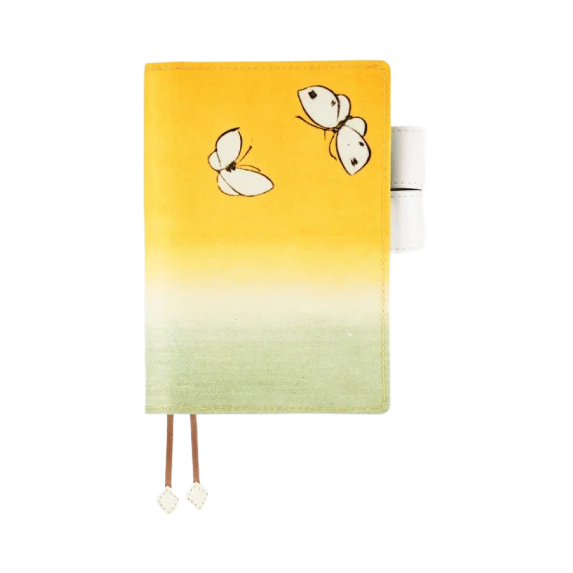 - Hobonichi Techo Tokyo National Museum Shibata Zeshin Small Butterfly A6 Cover White