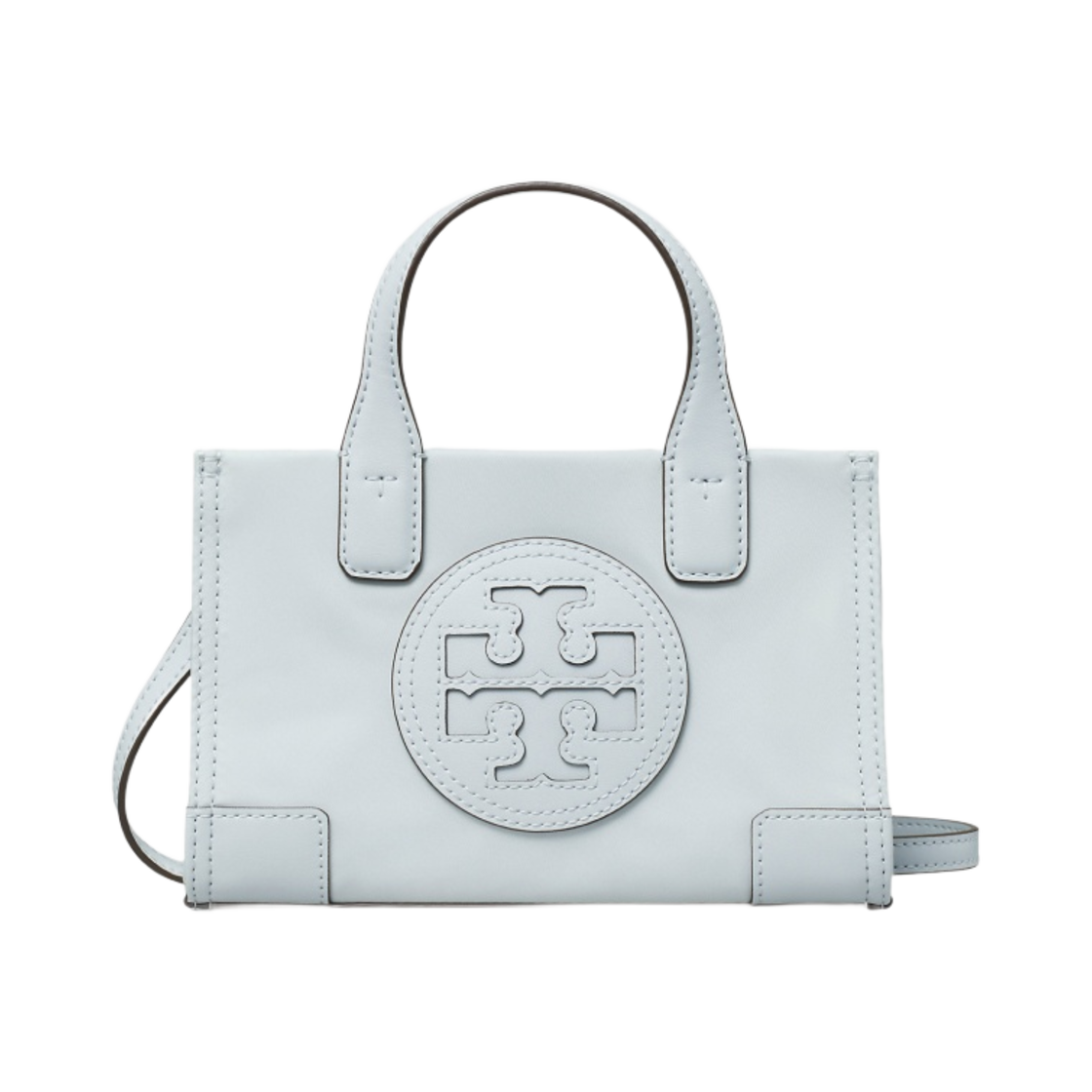 토리버치 엘라 미니 토트백 파우더 블루(Tory Burch Ella Mini Tote Powder Blue) - 1