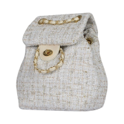 Anoetic Anc Tweed Classic Backpack Ivory