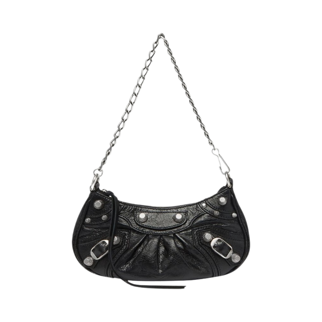발렌시아가 르 카골 체인 미니백 블랙(Balenciaga Le Cagole Mini Bag with Chain Black)