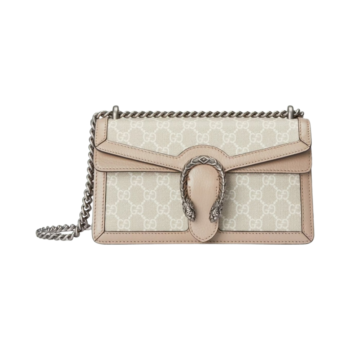 499623-UULBN-9683 Gucci Dionysus Small GG Hand Bag Beige White