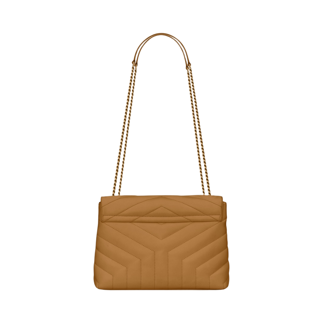생로랑 마틀라세 Y 레더 브론즈 모노그램 루루 스몰백 다크 내츄럴(Saint Laurent Bronze Monogram Loulou Small Bag in Matelasse Y Leather Dark Naturel) - 2