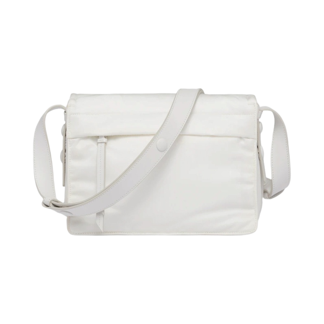 프라다 스몰 패딩 리나일론 숄더백 화이트(Prada Small Padded Re-Nylon Shoulder Bag White) - 2