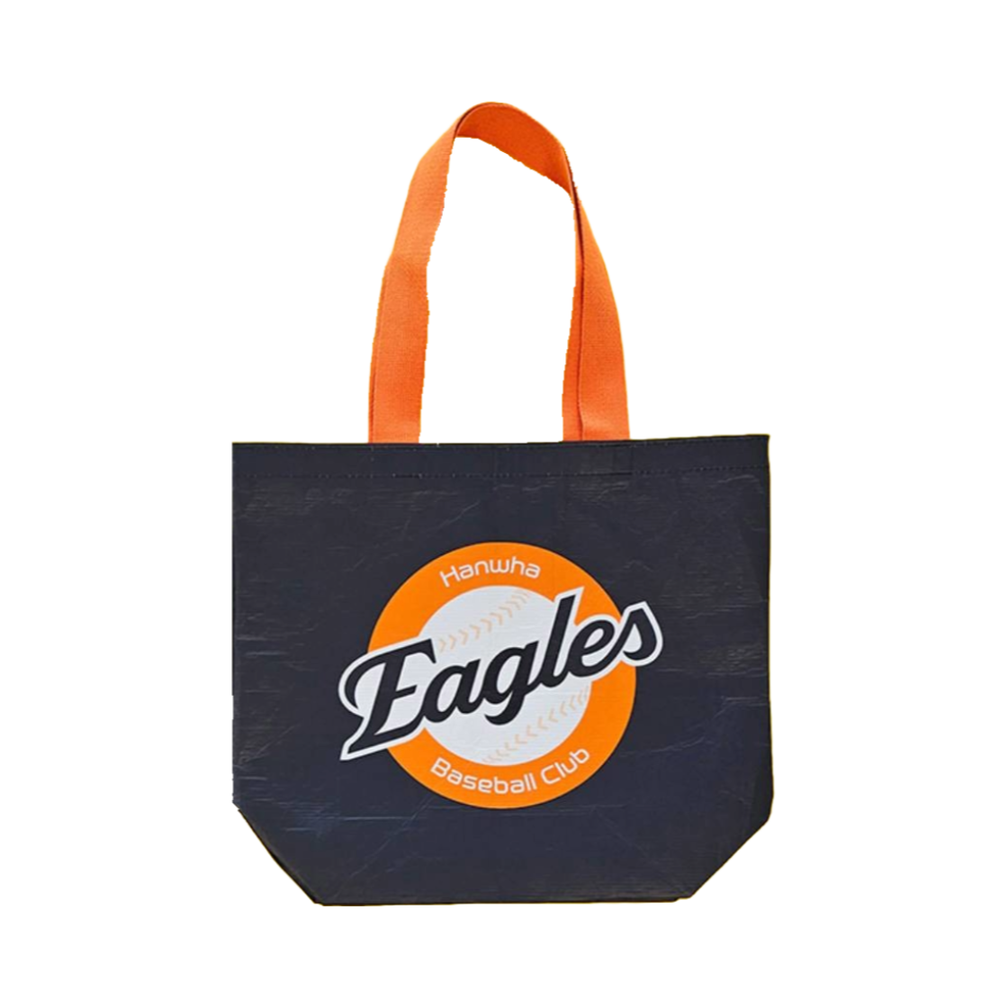 한화이글스 네이비 타포린백 중(Hanwha Eagles Medium Tarpaulin Bag)