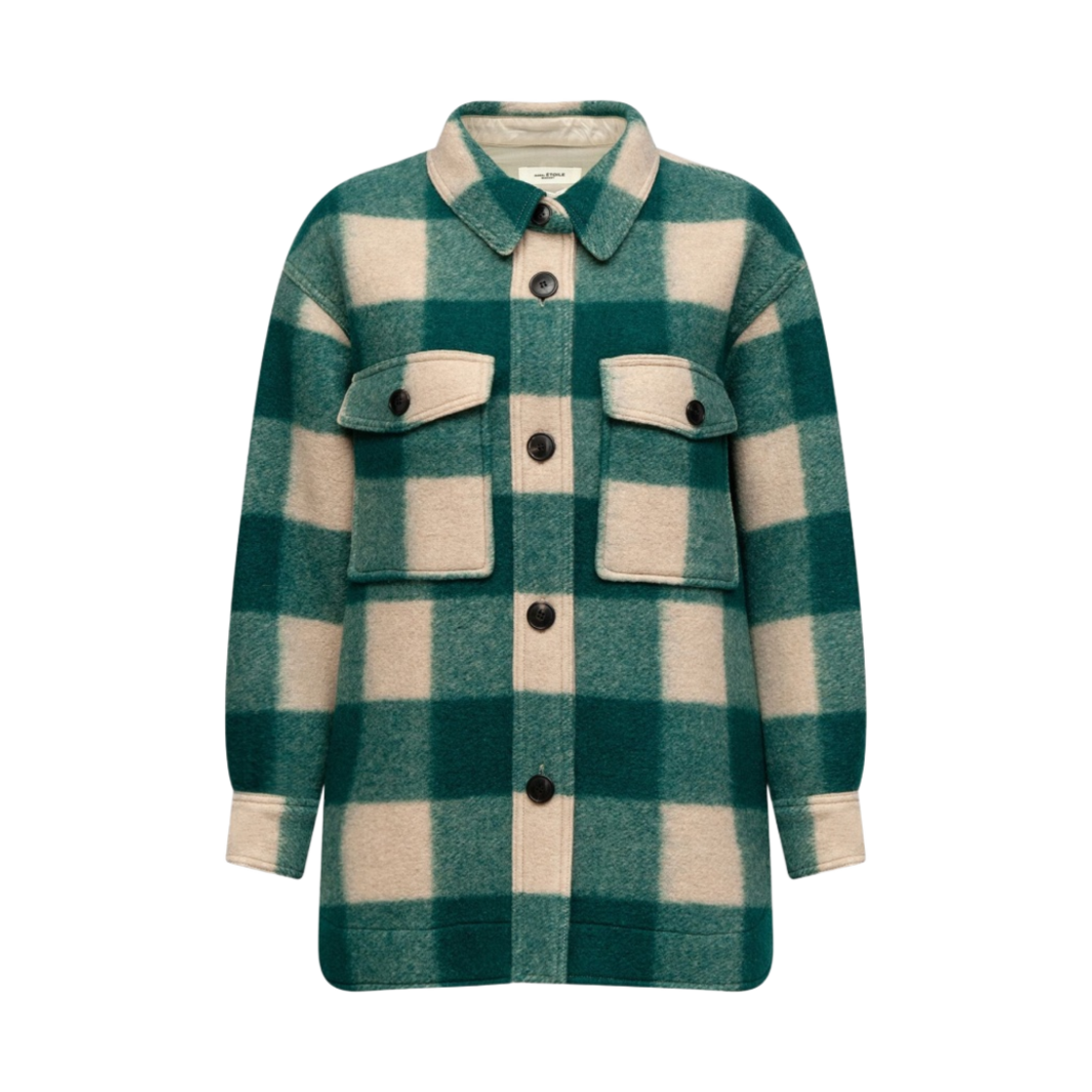 (W) 이자벨 마랑 하벨리 코트 그린 - 21FW((W) Isabel Marant Harveli Coat Green - 21FW) - 1