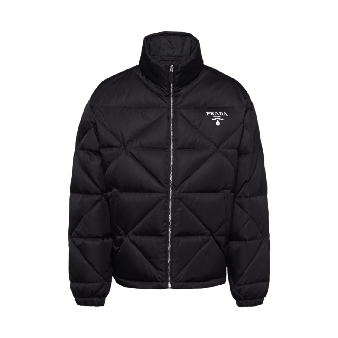 프라다 리나일론 다운 자켓 블랙(Prada Re-Nylon Down Jacket Black)
