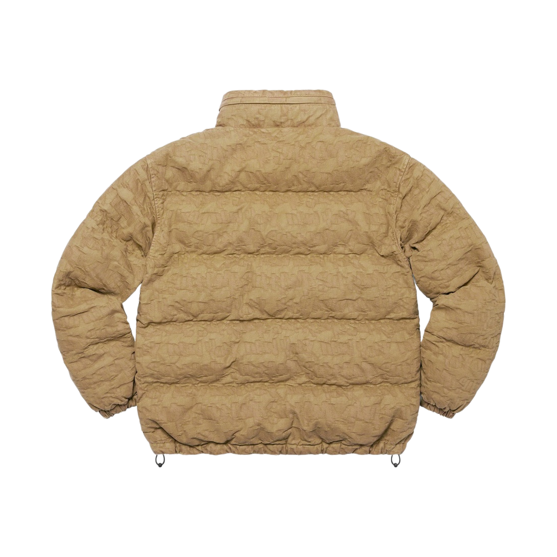 슈프림 팻 팁 자카드 데님 퍼퍼 자켓 올리브 - 22SS(Supreme Fat Tip Jacquard Denim Puffer Jacket Olive - 22SS) - 3