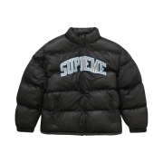 Supreme Mesh Jersey Puffer Jacket Black - 23SS