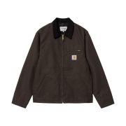 Carhartt WIP Organic Cotton Dearborn Canvas Detroit Jacket Tobacco Black - Spring
