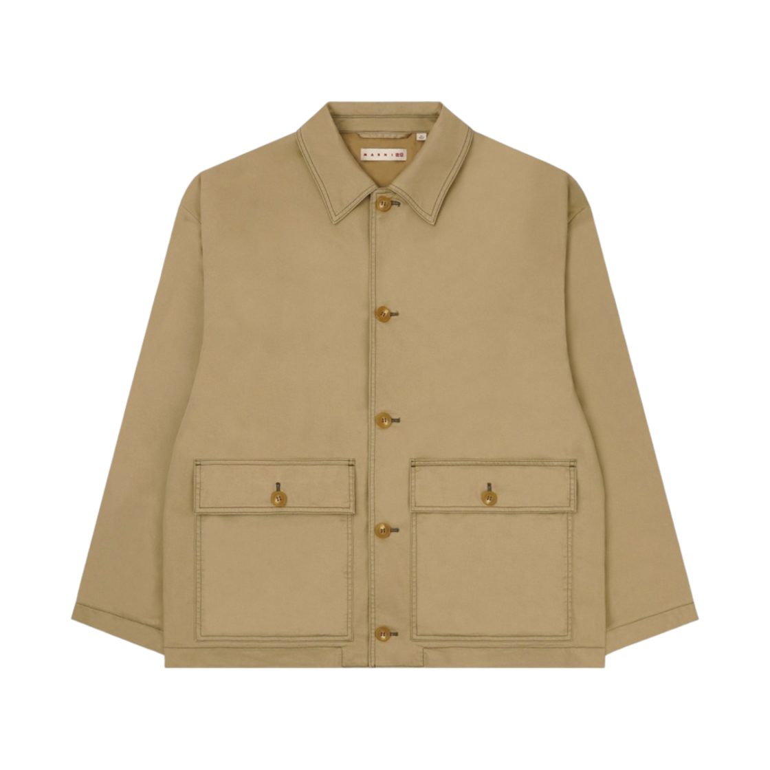 유니클로 x 마르니 오버사이즈 유틸리티 자켓 베이지 - KR