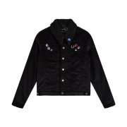 Fred Perry x Raf Simons Padded Corduroy Jacket Black