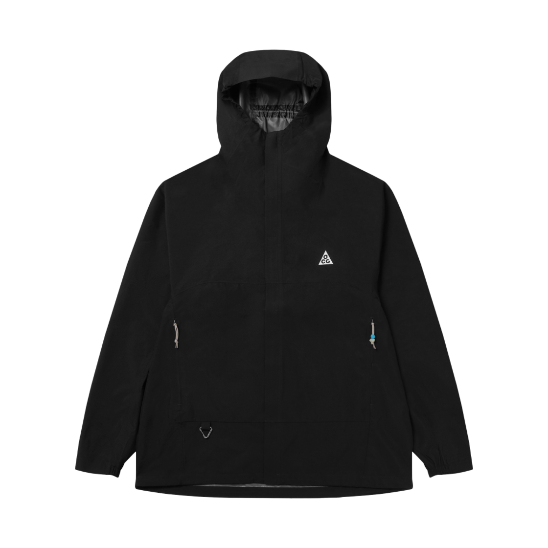 나이키 ACG 스톰핏 ADV 케스케이드 레인 풀 집 자켓 블랙 - 아시아(Nike ACG Storm-Fit ADV Cascade Rains Full Zip Jacket Black - Asia)