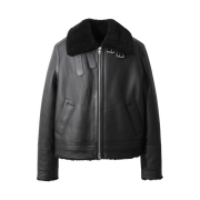 Iro Ratio Leather Jacket Black