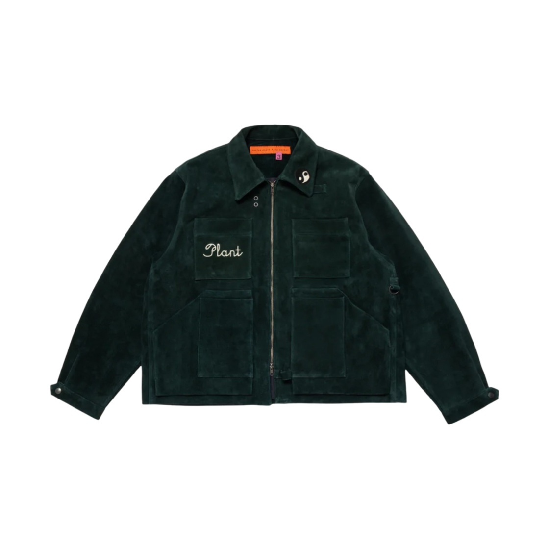 CP07JK002 Cactus Plant Flea Market Suede Knowledge Jacket Green