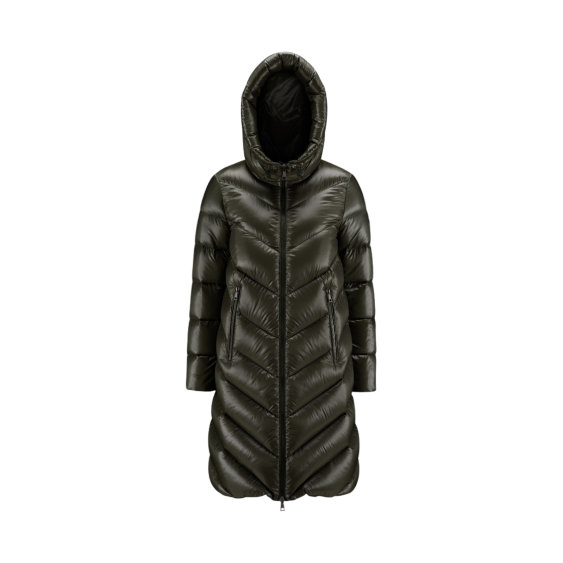 (W) 몽클레르 캄발레스 롱 다운 자켓 그린 - 22FW((W) Moncler Cambales Long Down Jacket Green - 22FW) - 1