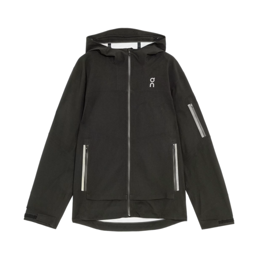 1ME10320553 On Running Trek Jacket Black